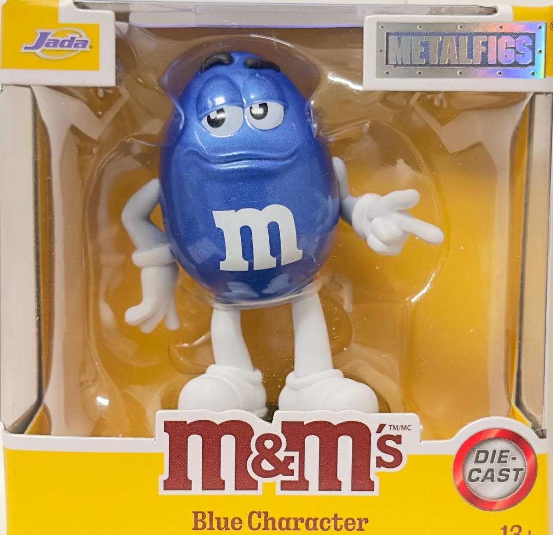 Figurine M&M’s Jaune En Métal 10 Cm – Collection Officielle – Dès 8 Ans – Jada 253251028