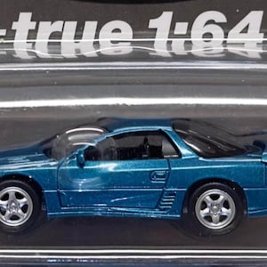 2023 Auto World 1991 Mitsubishi 3000GT VR4 scale 1:64 model in Jamaican Blue