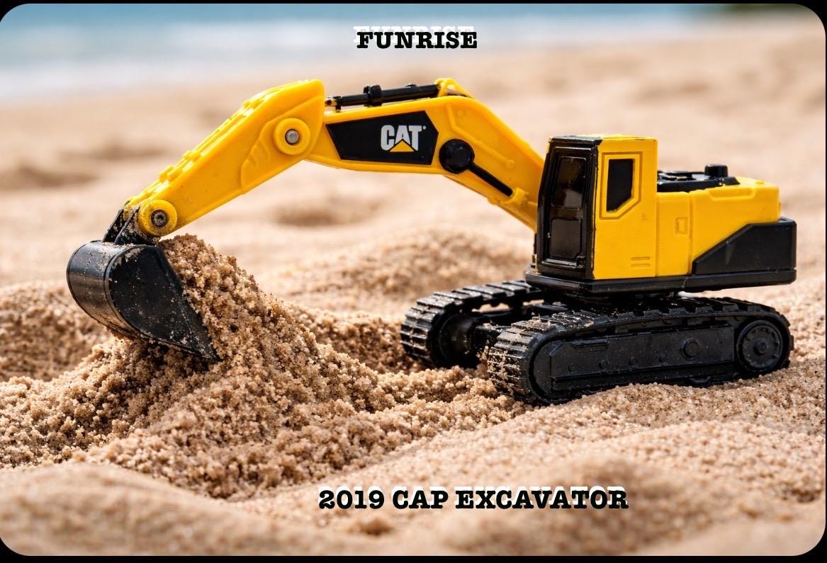 2019 CAT Excavator #82258 by Funrise Toys - 1:64 Scale Die-cast