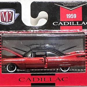 M2machines 1959cadillac 1/64 2台セット M2 Machines 1959 Cadillac Series 62 Coupe Diecast Model Car (1:64