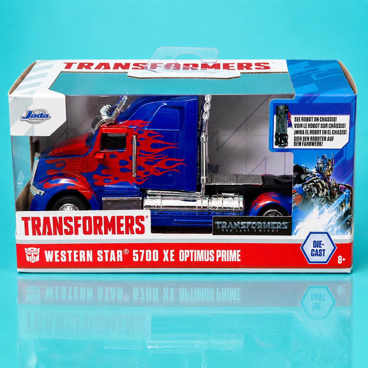 Jada Optimus Prime Die-cast Semi Truck 1:32 Scale Model