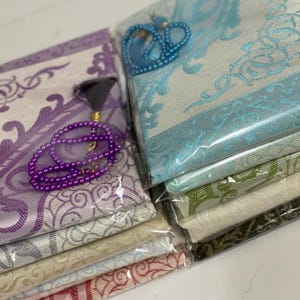 15 Stück Gebetsteppich mit Transparenter Tasche I Gebetsteppich I Islamisches Geschenk I Eid Gastgeschenke I Geschenk Gastgeschenke I Muslimische Geschenke I Mawlid Geschenke I Partybevorzugung