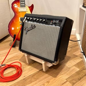 Guitar Amp Stand | No Tools Wooden Low Profile Amplifier Stand Easy Assembly