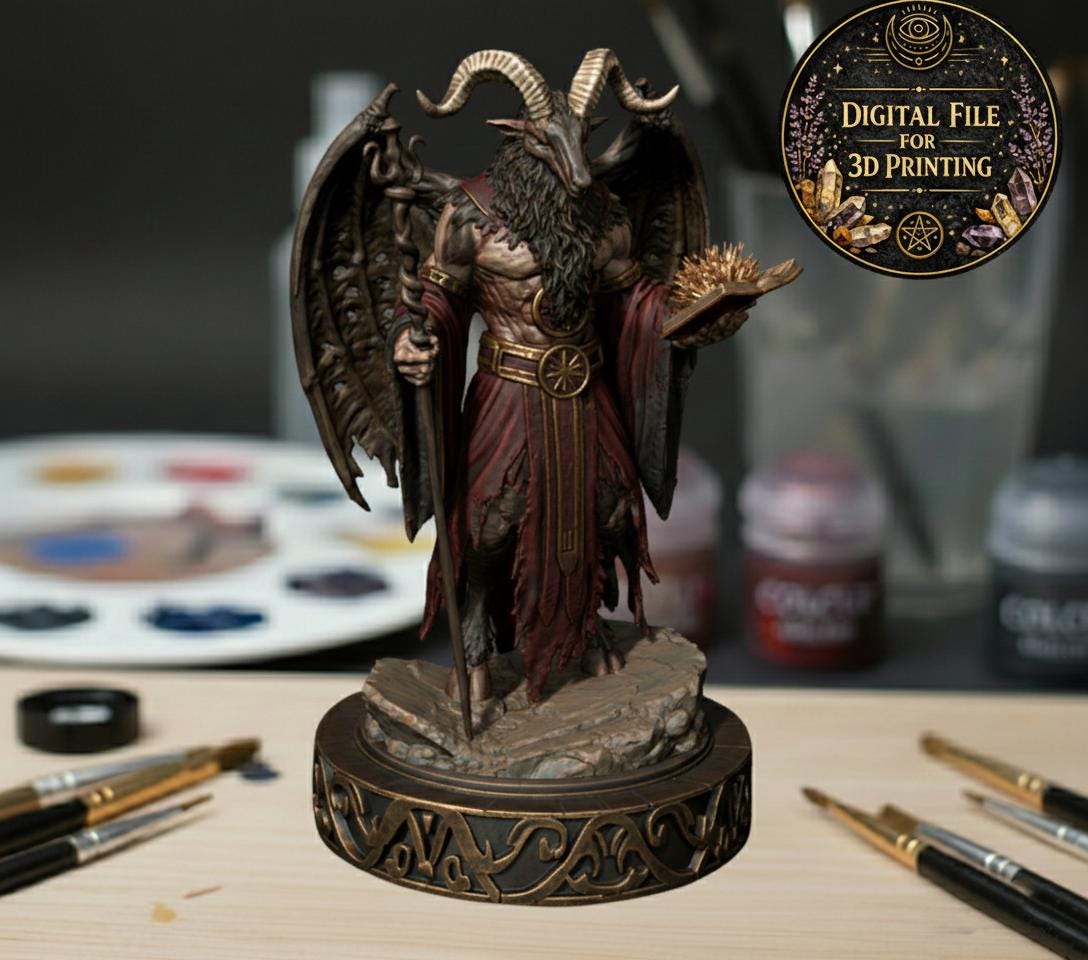 Resin baphomet statue - Etsy 日本