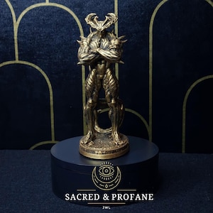 SATAN - LUCIFER - Lord Satan - hell - demons - decoration - altar - house