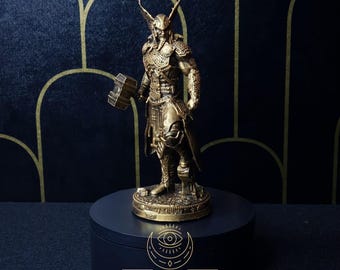 THOR - Norse deity - Vikings - god of thunder - Mjöllnir - Norse mythology • US prepaid duties •