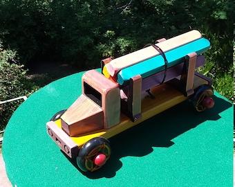 New Colored Larger Log Truck