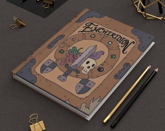 Pora na przygodę Enchiridion Notatnik w twardej oprawie, spersonalizowany Cartoon Network, prezenty dla dzieci z powrotem do szkoły, design w stylu vintage