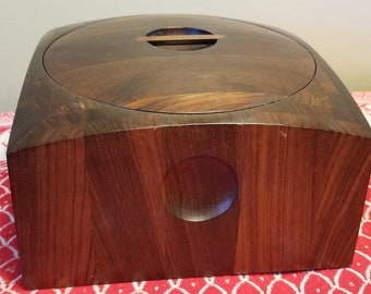 Seau à glace vintage Dansk, jens Quistgaard Design, collection bois rares