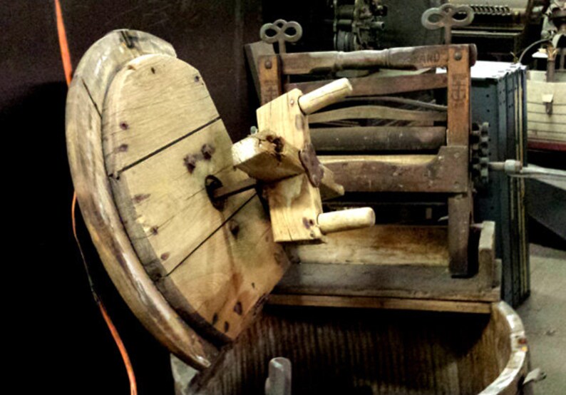 Antique Wooden Washing Machine Pick up only Or ship your