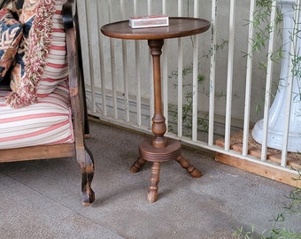 Vintage Candlestick table, packable