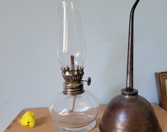 Mini oil lamp clear