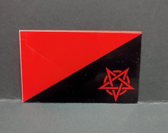 Antifash Pentagram sticker