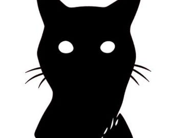 Cat Silhouette sticker