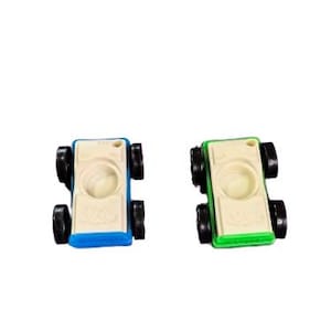 Vintage Fisher Price Little People Cars – Retro Toy Vehicles - 1980s Preschool Toys