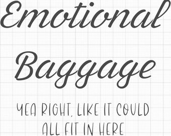 Bolsa de mano: equipaje emocional