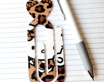 Jumbo Paper Clip Bookmark | Kawaii Planner, Journal Accessory