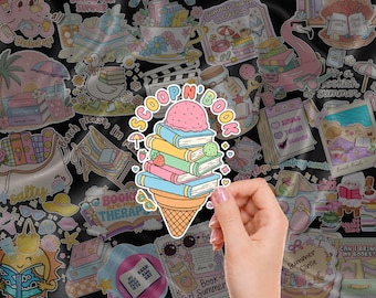 35種類の読書好きの夏向けPNGバンドル、読書好きのクリップアート、読書ステッカー昇華デザイン、ビーチブックPNG、タンブラー、マグカップ、シャツ、トートバッグ用プリントパック