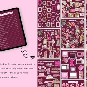 Bookstagram Instagram Karusellklistermärke Mysig Viral Estetik Bokinspirerad Canva Digitalt Klistermärkesvalv Bokinnehållsskapare Marknadsföring Trend BookTok bild 3