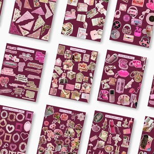 Bookstagram Instagram Karusellklistermärke Mysig Viral Estetik Bokinspirerad Canva Digitalt Klistermärkesvalv Bokinnehållsskapare Marknadsföring Trend BookTok bild 4