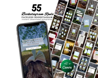 読書好きの顔なしリール、Canvaテンプレート、ブックスタグラム、ブックトック、インスタグラム、TikTok、書評、引用、読書好きのコンテンツ、著者プロモーション、ソーシャルメディア