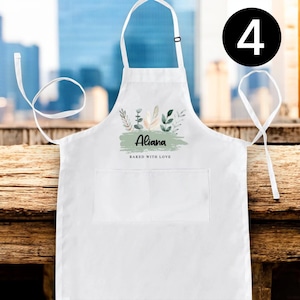 Personalized Kitchen Apron, Custom Kitchen Apron, Personalized Cooking Apron, Gift for Chef, Personalized Gift for Mom, Apron Gifts