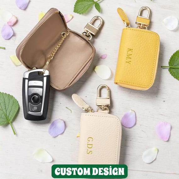 Keychains Customized Leather Purse