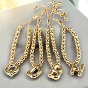Pulsera con letras personalizadas para mujer, pulsera elegante para mujer, pulsera con letras personalizadas, regalo para mujer