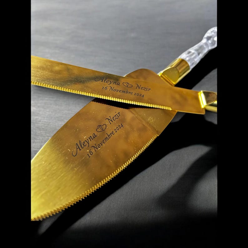 Personalized Spatula Set, Stainless Steel Gift for Weddings-parties and ...