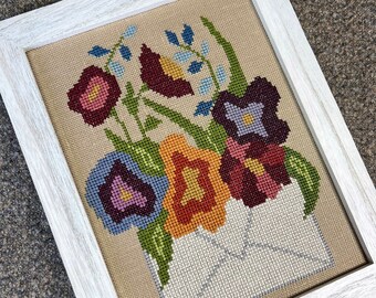 Special Delivery - Cross Stitch Pattern - CS45 - Counted Cross Stitch, Needlework - Rose Clay / Three Sheep Studio