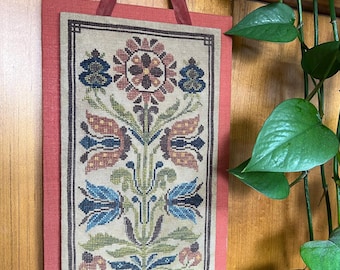Choirbook Fraktur - Cross Stitch Pattern - CS90 - Counted Cross Stitch, Needlework - Rose Clay / Three Sheep Studio