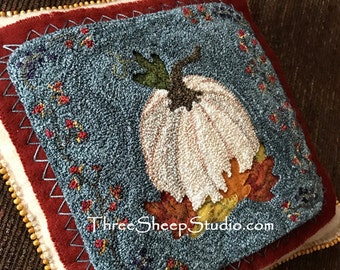 Indian Summer - Punch Needle Pattern - #PN533 - Needlepunch Embroidery
