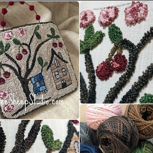 Cherry Hill Farm Punch Needle Pattern PN576 Needlepunch Etsy