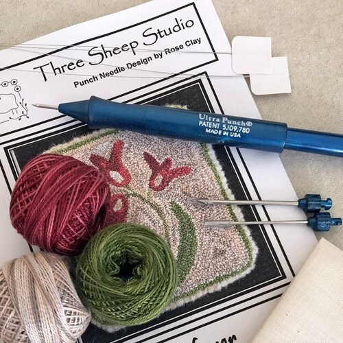 Beginner Punch Needle Kit Sheep bpn1/kit How to Etsy
