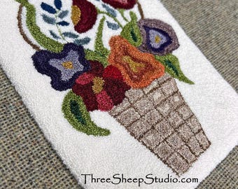 A Day in May - Punch Needle Pattern - #PN644 - Needlepunch Embroidery