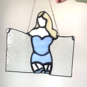Short 'n' Sweet glas-in-lood suncatcher