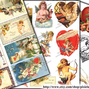 Valentine Vintage Printable Digital Download