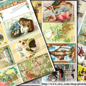 Easter Vintage Printable Digital Download