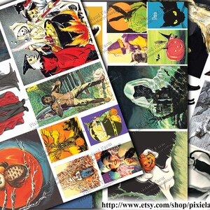 Halloween Vintage Printable Digital Download