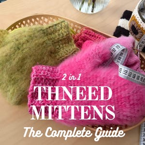 The Thneed Mittens - Complete gids I Geschreven haakpatroon (Engels/VS-voorwaarden/pdf)