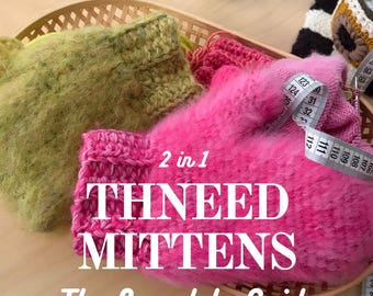 The Thneed Mittens - Complete Guide I Written Crochet Pattern (English/US Terms/PDF)
