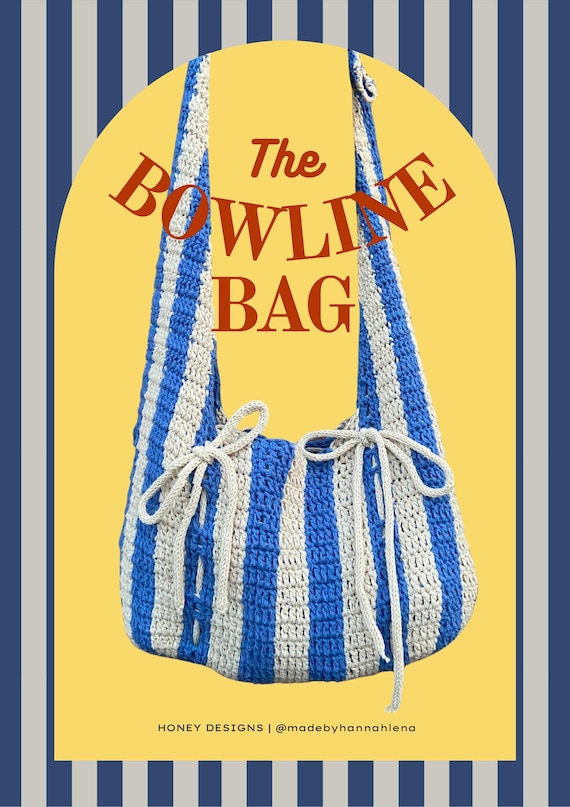 The Bowline Bag | Written Crochet Pattern (English/US terms/PDF)