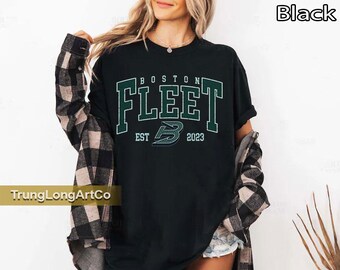Camiseta vintage Boston Fleet de Comfort Colors®, camiseta vintage Fleet, camiseta Boston Hockey para mujer, camiseta Hockey para mujer, camiseta Fleet