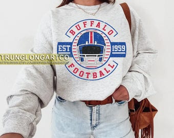 Buffalo Football Sweatshirt,Buffalo Game Day Shirt,Buffalo Shirt,Sunday Football Shirt,Trendy Buffalo Football Fan Shirt