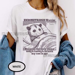 Endometriosis t-shirt/Sweatshirt | endometriosis awareness | pmdd | rare disease | hidden disability | invisible illness | flare day. image 2