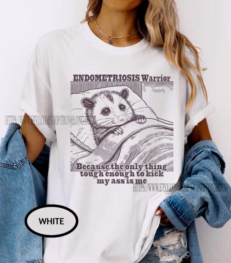 Endometriosis t-shirt/Sweatshirt | endometriosis awareness | pmdd | rare disease | hidden disability | invisible illness | flare day. image 2