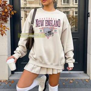 Vintage New England Football Sweatshirt, New England football shirt, New England Football Fan Tee, New England t-shirt, Game Day apparel