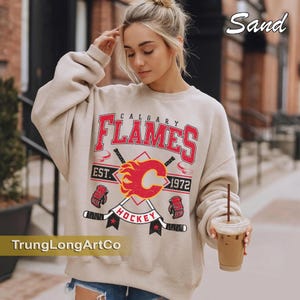 Calgary flames womens apparel - Etsy 日本
