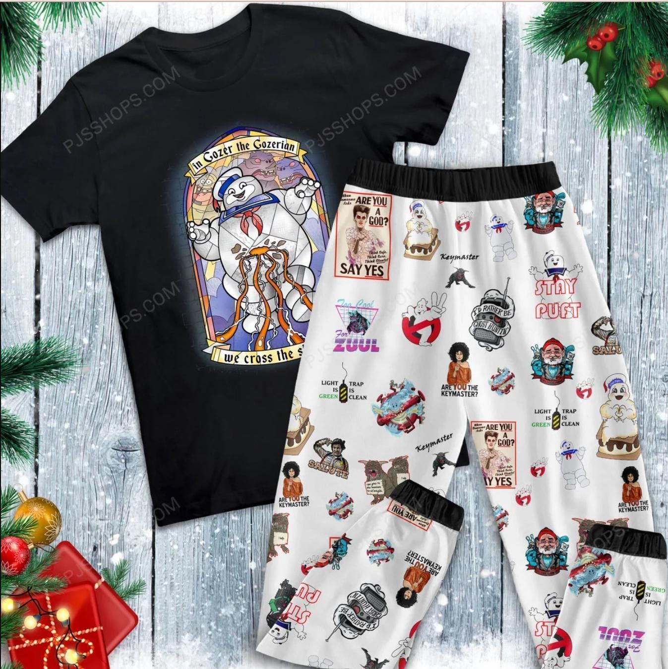 Ghostbusters men's pajamas hotsell