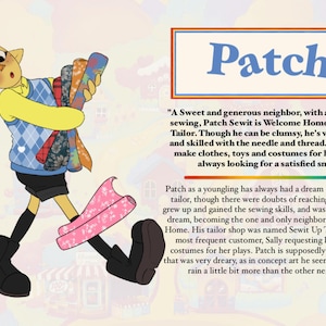 Patch Sewit A5 Info Art Print Welcome Home OC